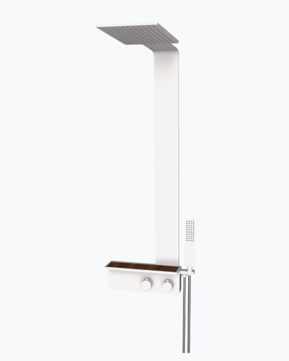 Colonna doccia W830YLD Finitura Bianco opaco