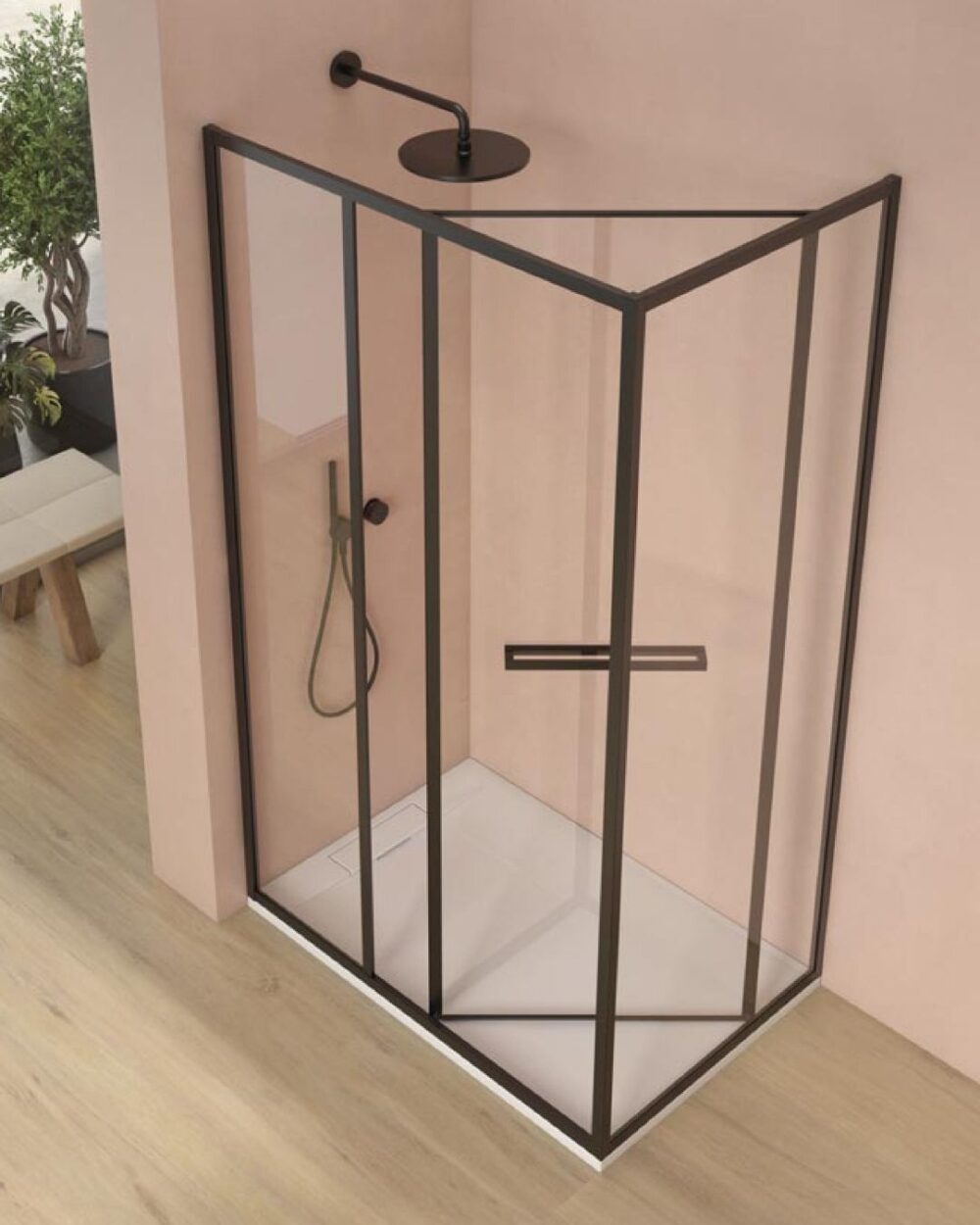 Alternative view of Box doccia collezione Cross