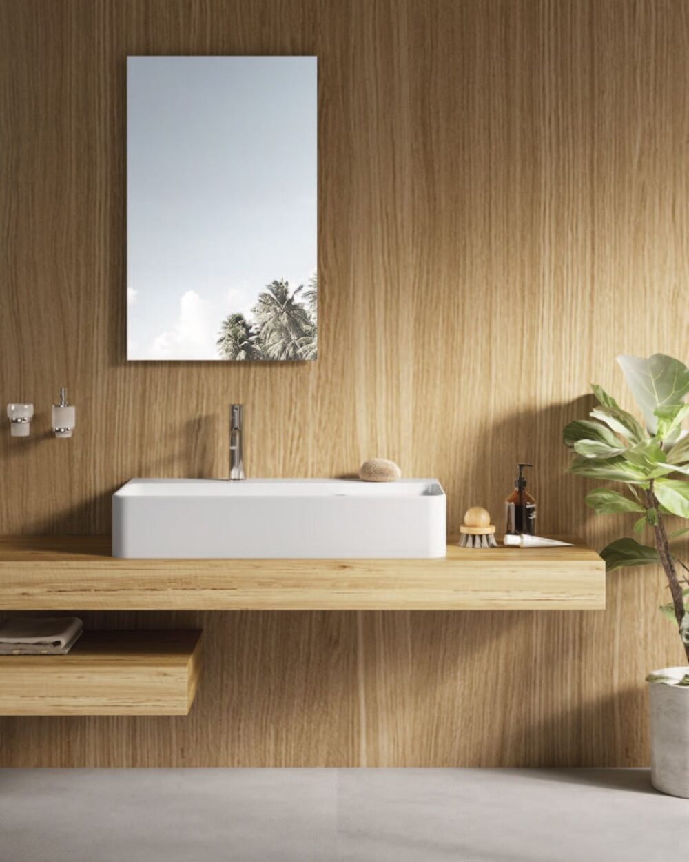 Alternative view of Lavabo Norla 010